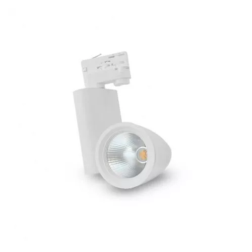 spot led sur rail 35 watt blanc 4000�k ip40 230v (8295)