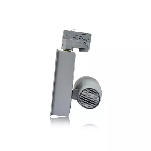 spot led sur rail 40 watt gris 4000�k ip40 230v (8297)