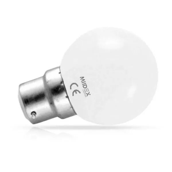 1W BULB B22 6000K DEPO BLI X2 (76400)