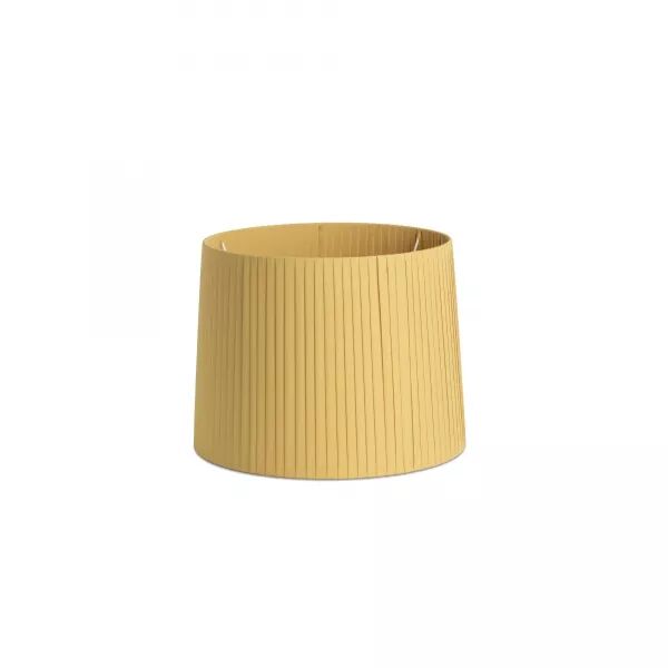 Abat-jour enrubann� jaune �400*300 (2P0636)