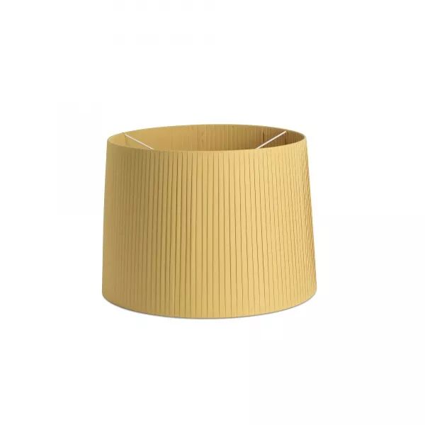 Abat-jour enrubann� jaune �500*350 (2P0646)