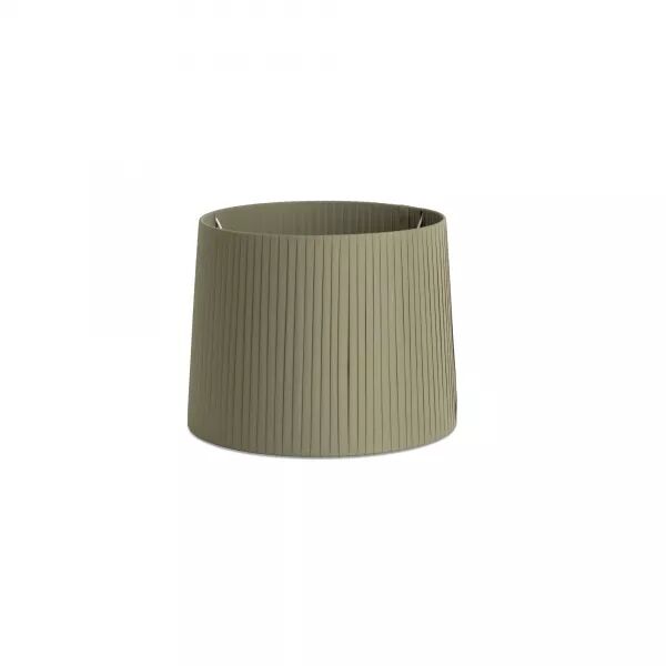 Abat-jour enrubann� vert olive �400*300 (2P0637)