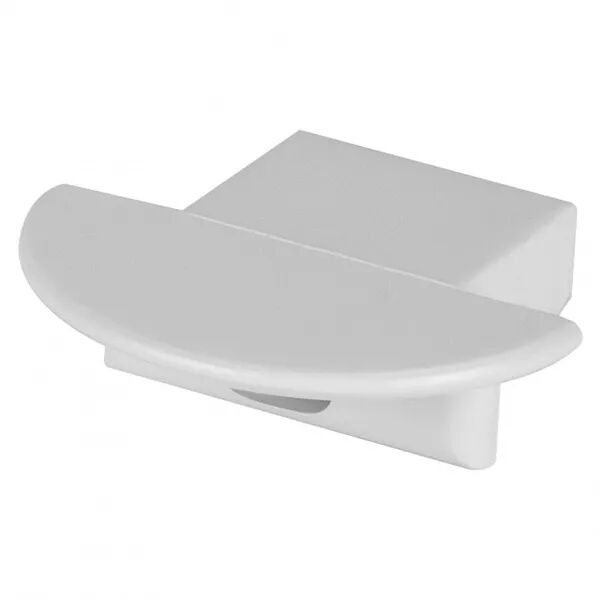 accessoire ruban led embout de profile plat trou pf01 (4058075277540)