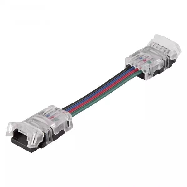accessoire ruban led value connecteur module � module 50mm 4 pins rgb (4058075407862)