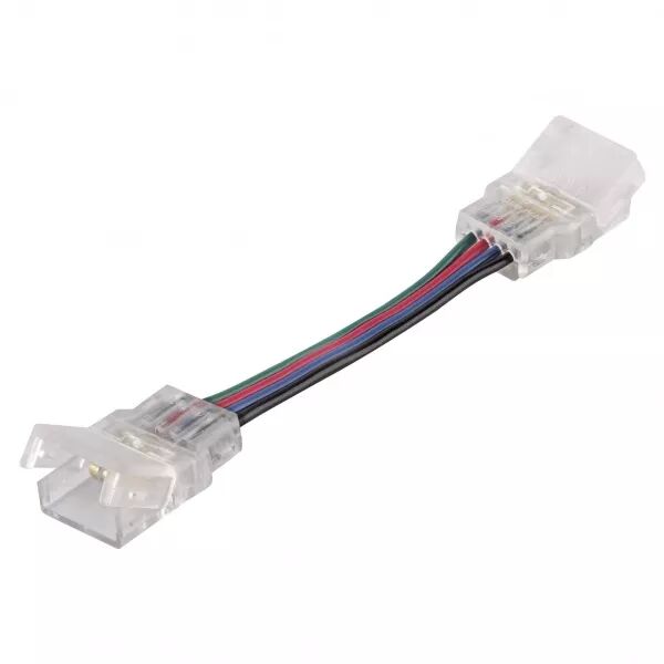 accessoire ruban led value connecteur module � module 50mm 4 pins rgb prot�g� (4058075407954)