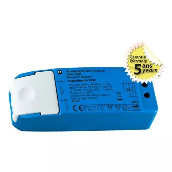 ALIM 12-40V DIMMABLE DC 18W (7544)