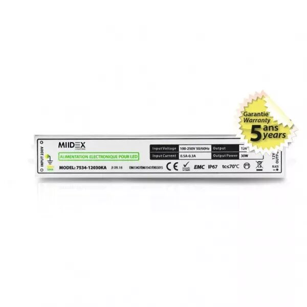 ALIM 12V DC B LUM 30W IP67 (7534)