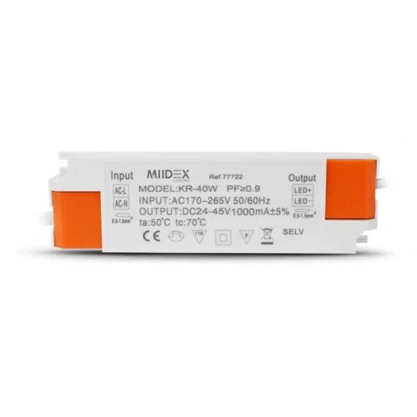 ALIM CC 40 W DC24-45V 1000MA (S77722)