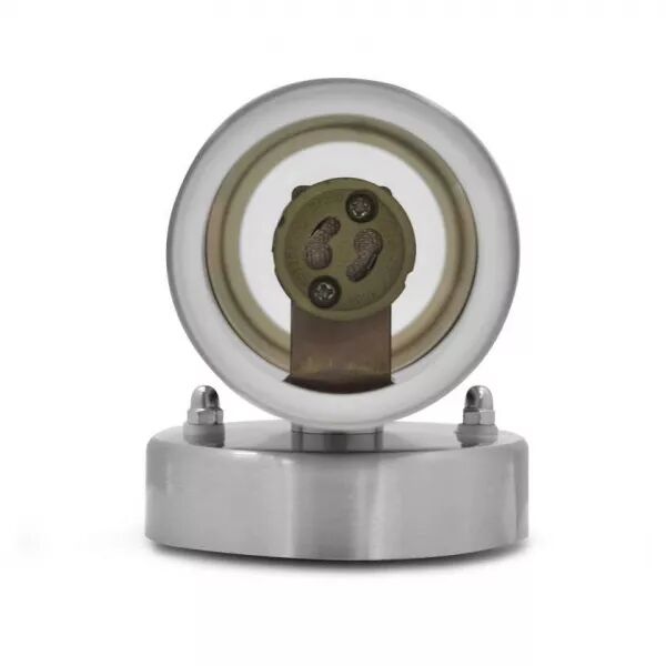 APP MUR 2XGU10 IP54 INOX CYL (700352)
