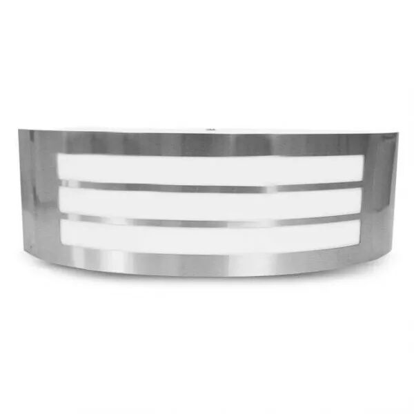 APP MUR E27 GRIL HOR IP44 INOX (70252)