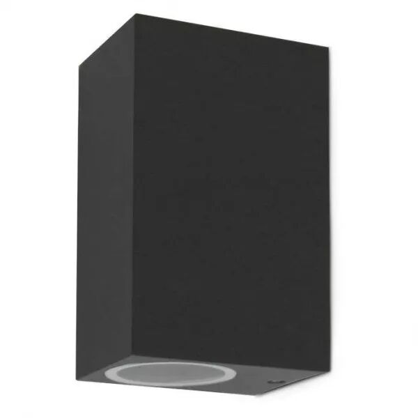 APPL MUR 2 xGU10 IP44 ANT RECT (70031)