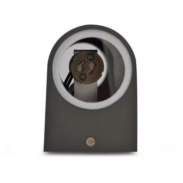 APPL MUR 2xGU10 IP44 ANT CYLIN (70032)