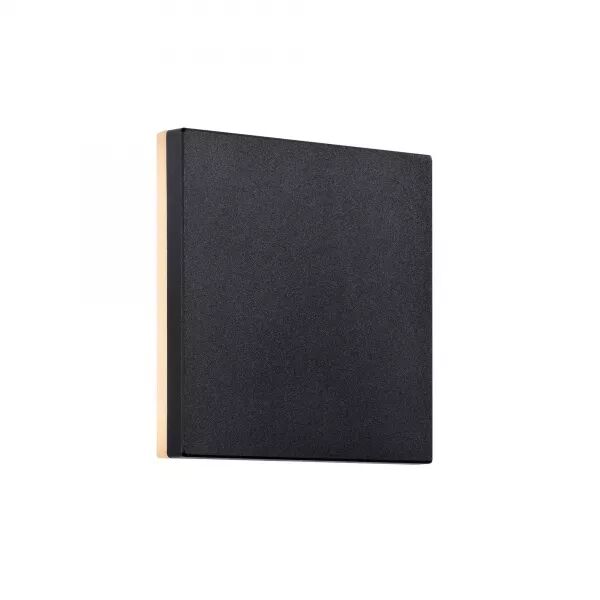 Applique murale - ARTEGO Carr� - Aluminium - Noir - LED Module Incl. (46951003)