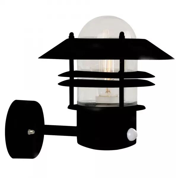 Applique murale - BLOKHUS UP Sensor- M�tal - Noir -  E27 (25031003)
