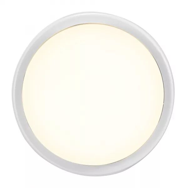 Applique murale - CUBA Rond -  Plastique - Blanc - LED Module Incl. (2019161001)
