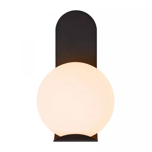 Applique murale - DALIUS -  Plastique - Noir -  E27 (2418271003)