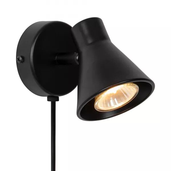 Applique murale - EIK - M�tal - Noir -  GU10 (45761003)