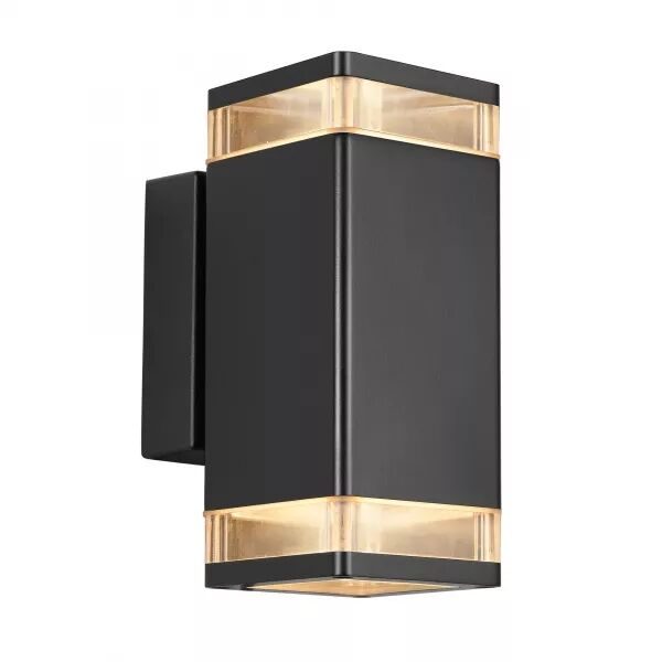 Applique murale - ELM Double - Aluminium - Noir -  GU10 (45331003)