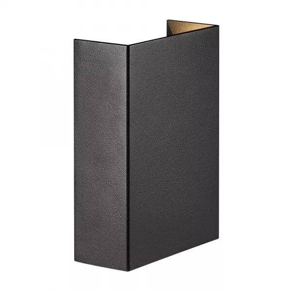 Applique murale - FOLD 10 - Aluminium - Seaside noir - LED Module Incl. (2518031203)