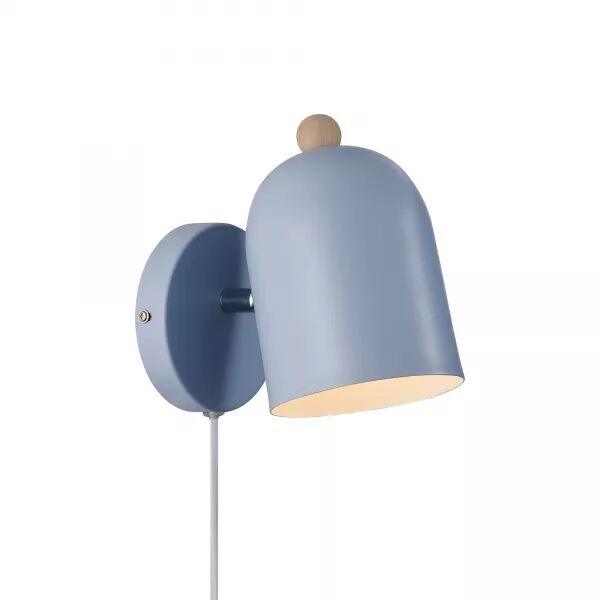 Applique murale - GASTON - M�tal - Bleu -  E27 (2412671006)