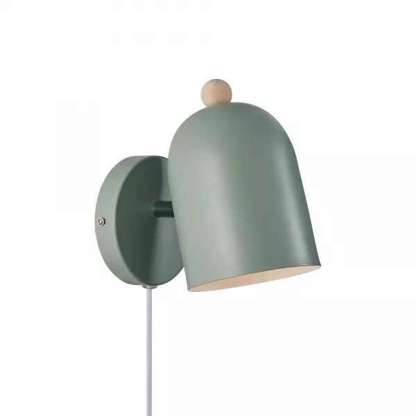 Applique murale - GASTON - M�tal - Vert poudr� -  E27 (2412671023)