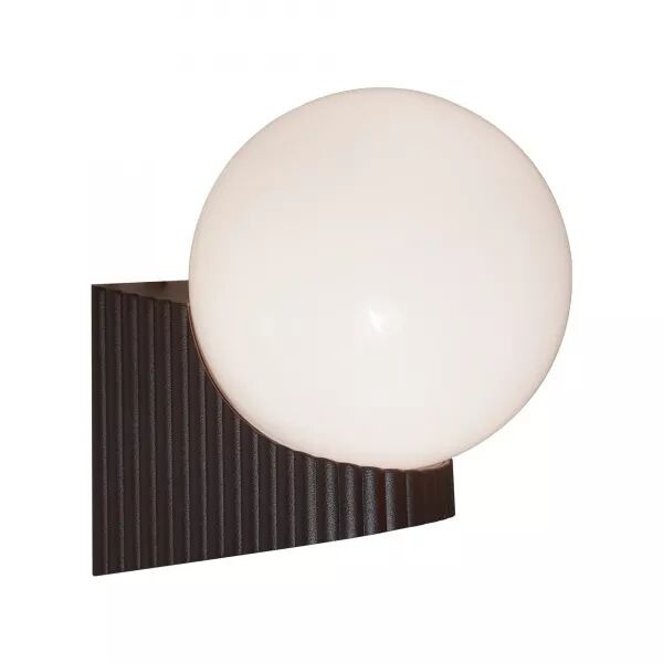 Applique murale - HAYLEY - Aluminium - Marron metallise -  E27 (2318131061)