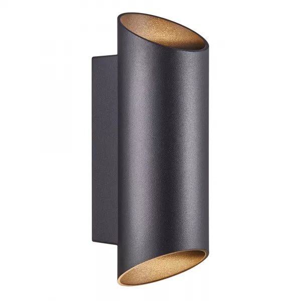 Applique murale - NICO 22 Rond - Aluminium - Noir -  GU10 (2218231003)