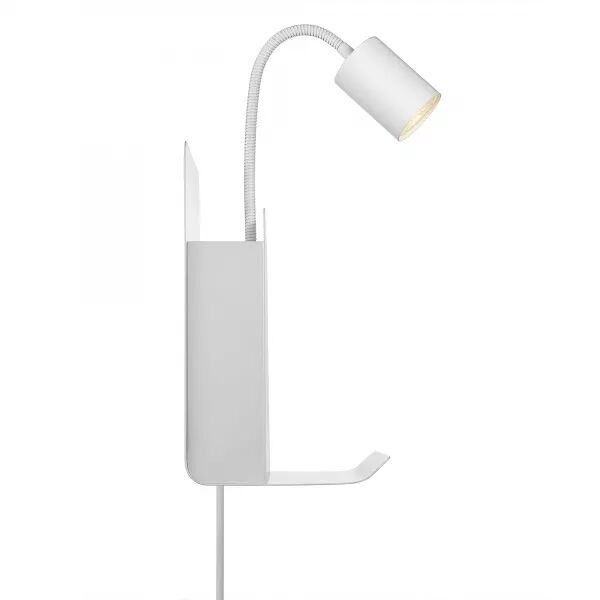 Applique murale - ROOMI - M�tal - Blanc -  GU10 (2112551001)