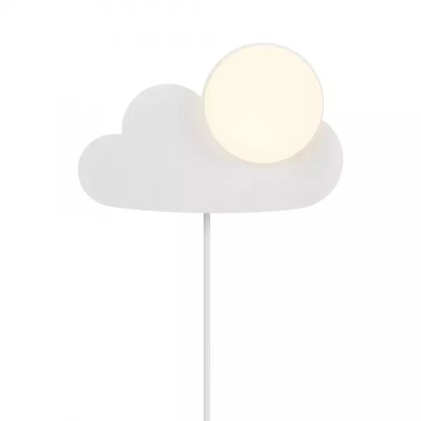 Applique murale - SKYKUCLOUD -  Plastique - Blanc -  E14 (2312971001)