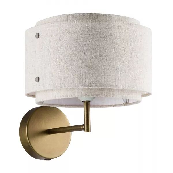 Applique murale - TAKAI - Acier inoxydable - Beige -  E27 (2320421018)