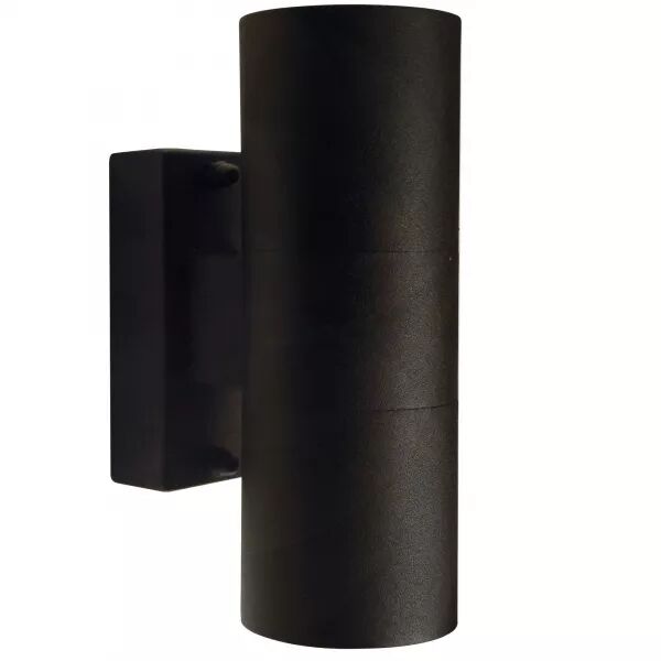 Applique murale - TIN Double - M�tal - Noir -  GU10 (21279903)