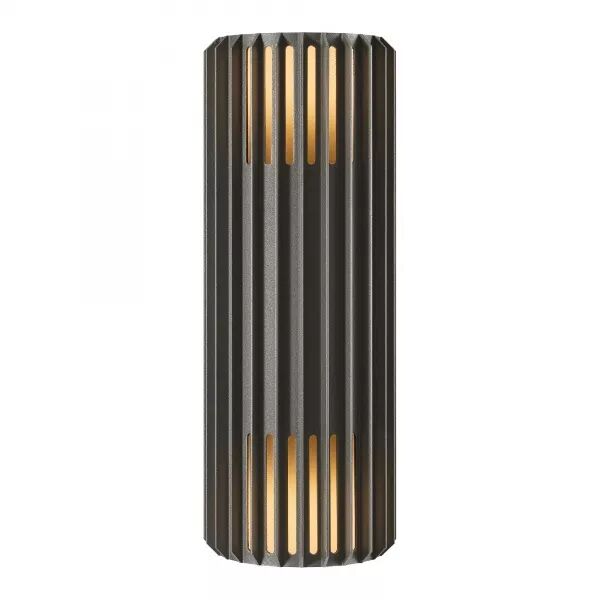 Applique murale double - ALUDRA - Aluminium - Seaside anthracite -  E27 (2418121250)