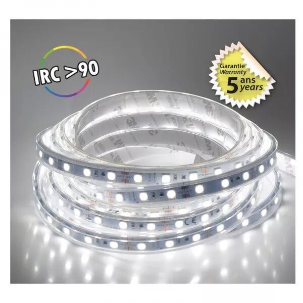 &BANDEAU BLC 6000K 5M 60LED 12.4W/M (751672)