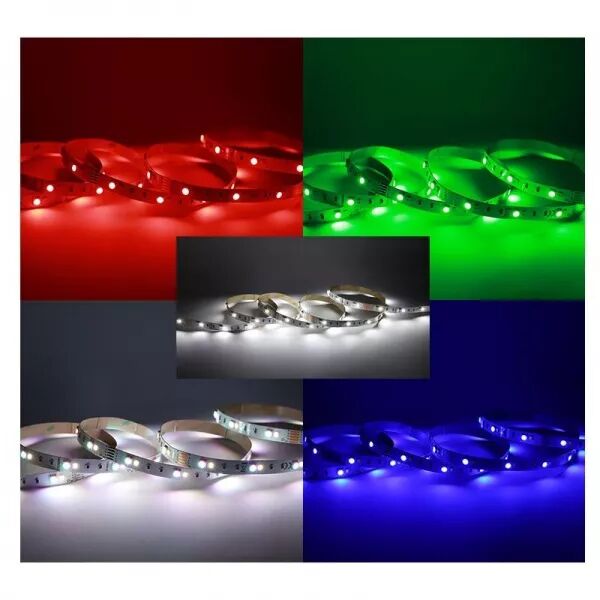 BANDEAU RGB + 6000K 5M 60LED (100412)