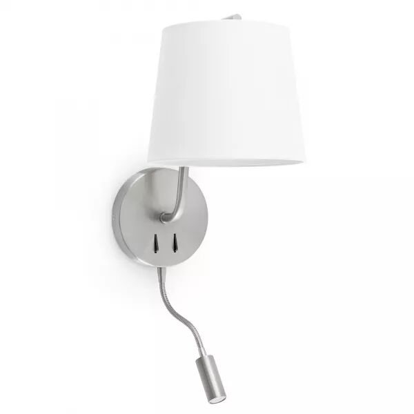 Berni Lampe Applique Nickel Satin� Avec (29331)