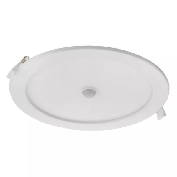 BJORK ROND ENCASTRE 12W 3CCT(3K/4K/6K)-IRC80 1000lm DET PIR D170mm (300303)