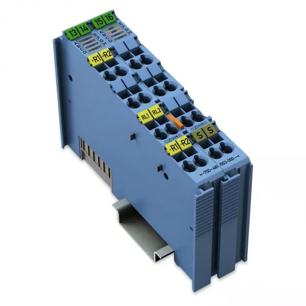 Borne 2 canaux d\'entr�e analogique pour (RTD) configurable Ex i750-481/003-000