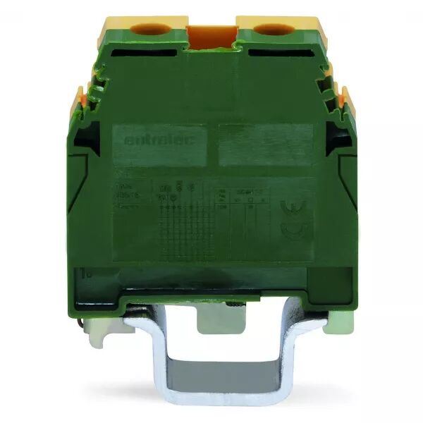 BORNE PROTECTION 35mm� VERT/JAUNE (400-465/465-111)