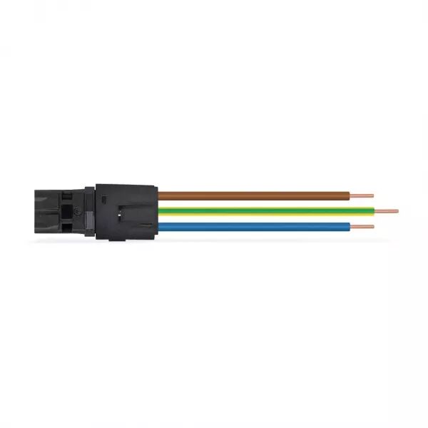 C�ble 3 p�les, noir774-213/9900-000