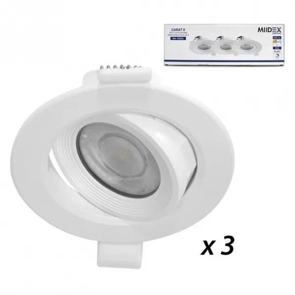 CARAT II SPOT 5W 3KK DIM PK 3 (100352)