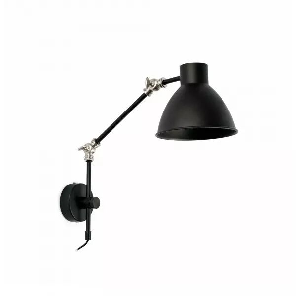 Celia Lampe Applique Noir (40070)
