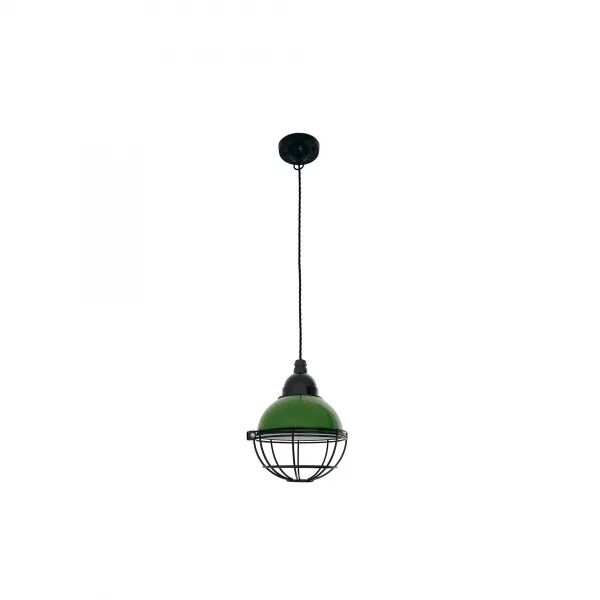 Claire Lampe Suspension Verte (62803)