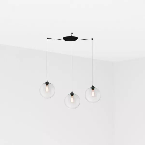 Clara Lampe Suspension Transparent 3L (64128-3L)