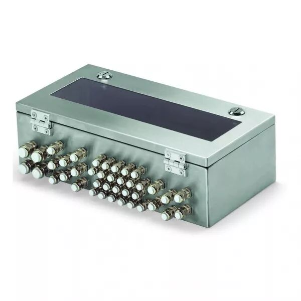 Coffret Acier Inox pour I/O Wago (400x123x200)850-804