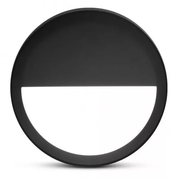 COLLERETTE ASYM NOIRE (100493)