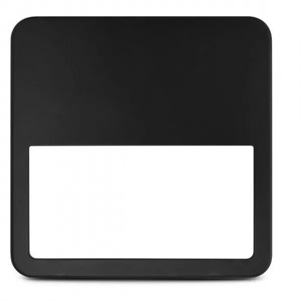 COLLERETTE ASYM NOIRE QUADRA (100498)