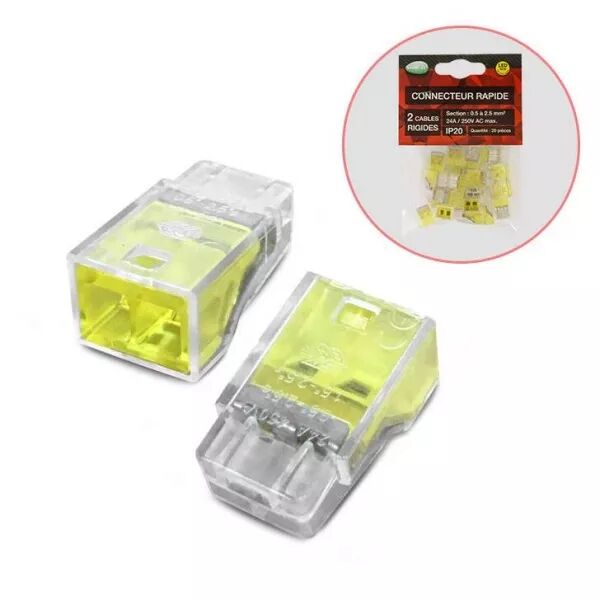 CON RPD 2 FILS RIG POLYB 20PCS (7222)