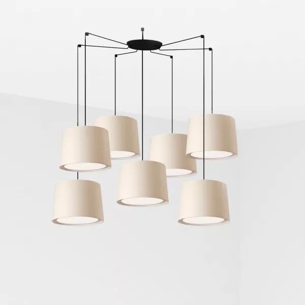 Conga Lampe Suspension Beige 7L (64314-55-7L)