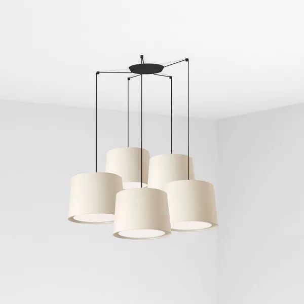 Conga Lampe Suspension Blanche 5L (64314-54-5L)