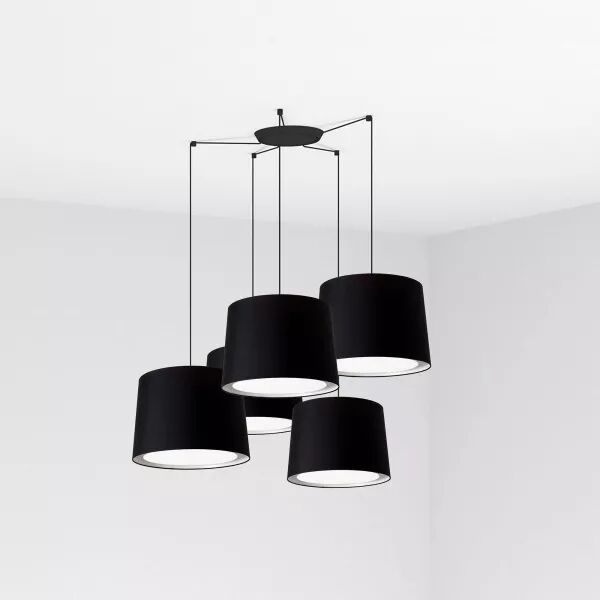 Conga Lampe Suspension Noire 5L (64314-56-5L)